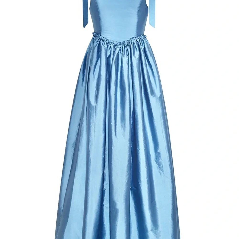 MARIE DRESS IN POWDER BLUE - Picture 5 of 11
